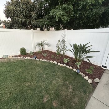 Rocha Landscaping - Front Yard Low Maintenance - Tree Services Near Me - Chino, California Rocha Landscaping - Front Yard Low Maintenance - Tree Services Near Me - Chino, California