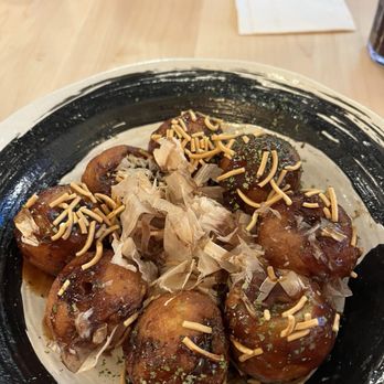 Nishiki Ramen - Plano - Takoyaki, but didn't come out right. Had to send it back to be taken off the bill. - Ramen Near Me - Plano, Texas Nishiki Ramen - Plano - Takoyaki, but didn't come out right. Had to send it back to be taken off the bill. - Ramen Near Me - Plano, Texas