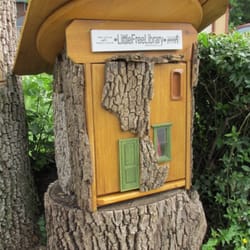 Little Free Library on Olive Road