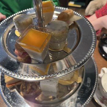 The Tavern at Heathman - Middle tier of food of tea service (2 adults) - New American Near Me - Portland, Oregon The Tavern at Heathman - Middle tier of food of tea service (2 adults) - New American Near Me - Portland, Oregon