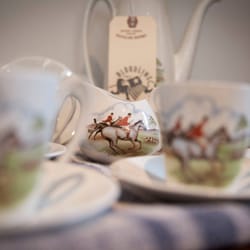 Bloodline Merchants - Burleigh ware coffee set.