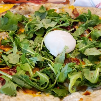 Jane Q - Breakfast Pizza $22 - Mediterranean Near Me - Hollywood, California Jane Q - Breakfast Pizza $22 - Mediterranean Near Me - Hollywood, California