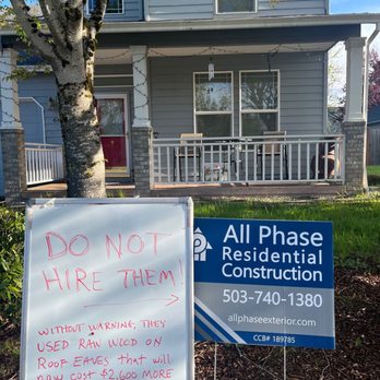 All Phase Residential construction Llc. - Roofing Near Me - Gresham, Oregon