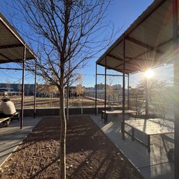 Spacious outside