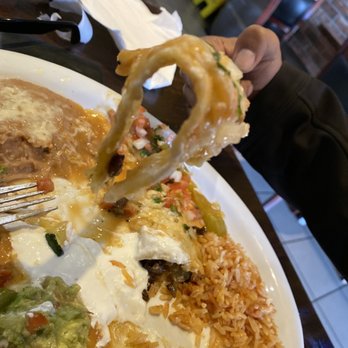 Casa Pasilla - "Enchiladas" but they don't have anything inside just tortilla - Mexican Near Me - Valencia, California