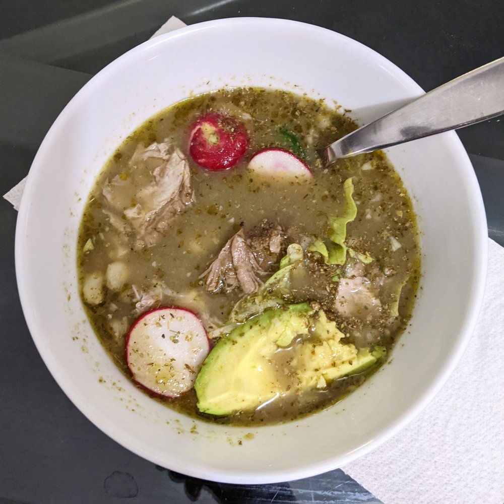 Green Pozole, my FAVORITE thing! Green Pozole, my FAVORITE thing!
