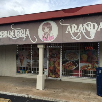 Refresqueria Arandas - Very clean and colorful inside. - Desserts Near Me - Houston, Texas