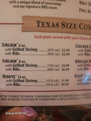 Menu photo 1 Texas Roadhouse Ann Arbor, MI Menu photo 1 Texas Roadhouse Ann Arbor, MI