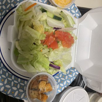 Rolo's Cafe - Well my side salad... I was still hungry after. Bummer - Cafes Near Me - Huntsville, Alabama Rolo's Cafe - Well my side salad... I was still hungry after. Bummer - Cafes Near Me - Huntsville, Alabama