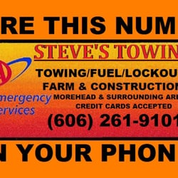 Steve's Towing 24 Hour Service