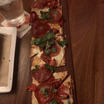 Seasons 52 - All - Natural Pepperoni flatbread - New American Near Me - Costa Mesa, California Seasons 52 - All - Natural Pepperoni flatbread - New American Near Me - Costa Mesa, California