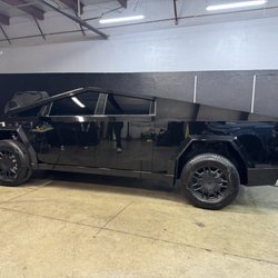 Rays’ Tint Shop LLC - Cyber Truck got Gloss black PPF