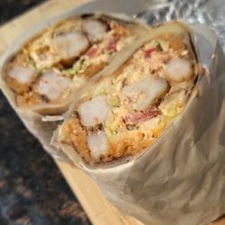Chino’s Mexican Kitchen - Shrimp burrito - packed with fat Shrimp and Deliciousness!!!
