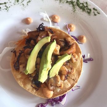 La Vagabunda - Octopus tostado - Mexican Near Me - Playa del Carmen, ROO