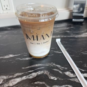 MIAM Cafe - Iced Carmel latte - Breakfast & Brunch Near Me - Miami, Florida MIAM Cafe - Iced Carmel latte - Breakfast & Brunch Near Me - Miami, Florida