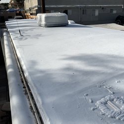 Rubber roof