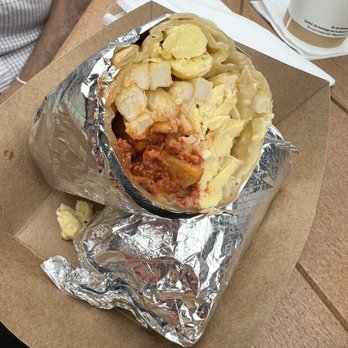 Barcelona OntheGo - The saddest breakfast burrito I've ever eaten - Spanish Near Me