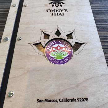 Onny's Thai Restaurant - Thai Near Me - San Marcos, California