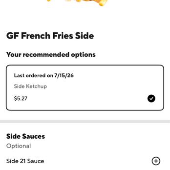 Burger 21 - Ballantyne - GF fries I ordered - Burgers Near Me - Charlotte, North Carolina