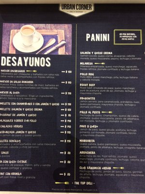 Menu photo 4 Urban Corner Internacional Benito Juárez, DIF