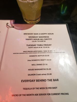 Menu photo 2 Brewery Bar II Denver, CO