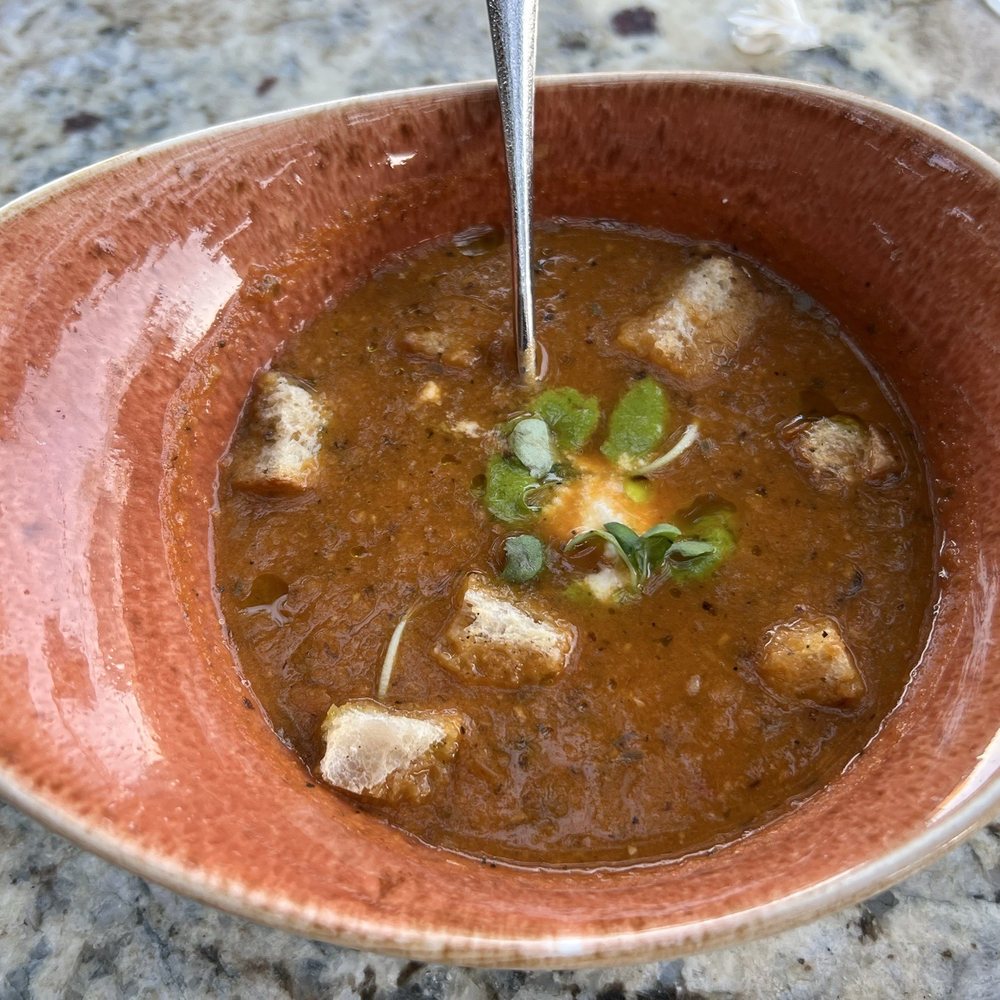 Magic Key Terrace - Magic Key Holder Dining - Jolly Tomato-Basil Soup - Wine Bars Near Me - Anaheim, California