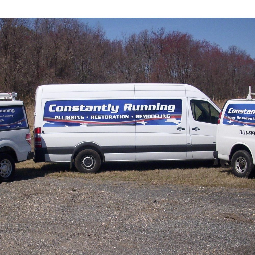 Slide of Constantly Running Drain Service