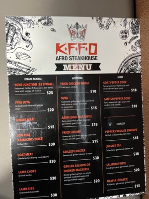 KFFO Afro Steakhouse by null