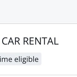Avis Car Rental - FIRST TRANSACTION on day of return