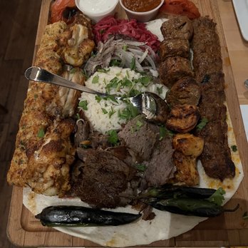 Cafe Istanbul - Mixed grill for two - Turkish Near Me - Plano, Texas