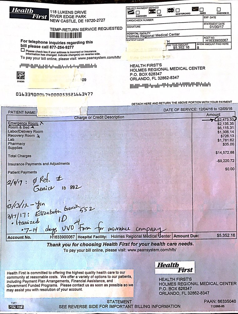 HEALTH FIRST MEDICAL REHABILITATION Updated August 2024 611