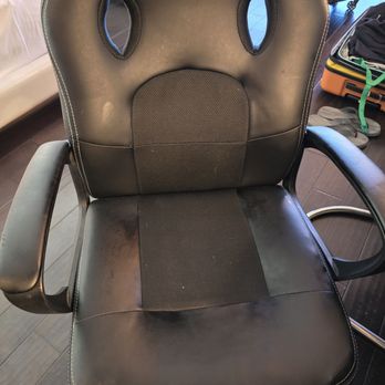 Palms Place Hotel - It looks like somebody's sweat or something bodily fluid on this chair - Hotels Near Me - Las Vegas, Nevada Palms Place Hotel - It looks like somebody's sweat or something bodily fluid on this chair - Hotels Near Me - Las Vegas, Nevada