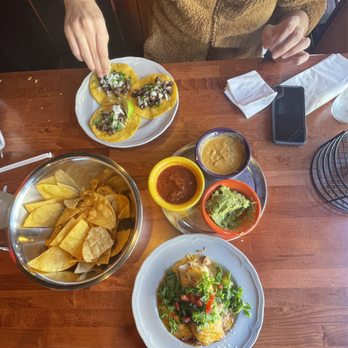 Chile Colorado - salsa guac queso, chips, carne asada tacos and carne asada burrito - Mexican Near Me - Colorado Springs, Colorado Chile Colorado - salsa guac queso, chips, carne asada tacos and carne asada burrito - Mexican Near Me - Colorado Springs, Colorado