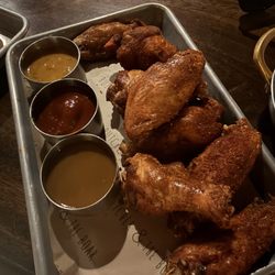 Dry rub wings