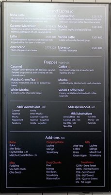 Menu photo 6 Boba Latte - Frisco Frisco, TX