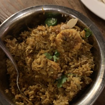 Clay Pit - Shrimp basmati rice - Indian Near Me - Austin, Texas