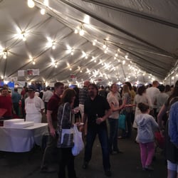 Lebanese Food Festival - Under the lights at the festival!
