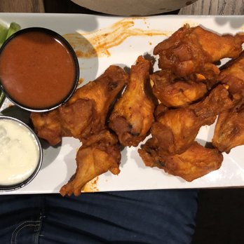 Santora's Pizza Pub & Grill - Really good wings. The sauce is house made and fantastic. Blue cheese dip was perfect consistency. - Pubs Near Me - Cheektowaga, New York Santora's Pizza Pub & Grill - Really good wings. The sauce is house made and fantastic. Blue cheese dip was perfect consistency. - Pubs Near Me - Cheektowaga, New York