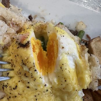 Franny's Farm Table - Overcooked poached eggs - American Near Me - Placerville, California