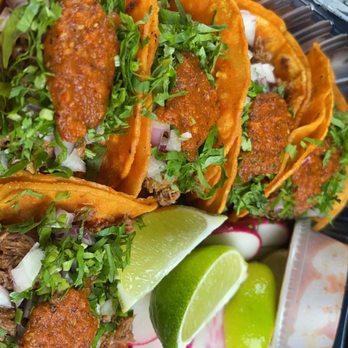 Amigos Birria Tacos - 5 tacos - Tacos Near Me - Anaheim, California