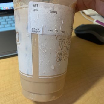 7 Leaves Cafe - But where's my grass jelly?!?!? - Coffee & Tea Near Me - Riverside, California
