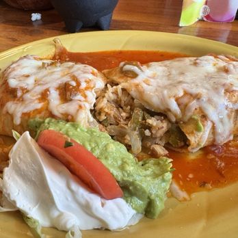 Los IV Hermanos - Chicken Fajita Burrito - Mexican Near Me - Ocean Shores, Washington