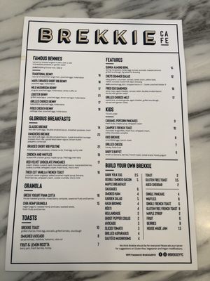 Menu photo 7 Brekkie Cafe Calgary, AB