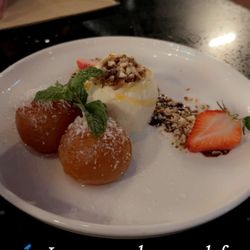 Sahota's Live Grill - Gulab jamun and ice cream