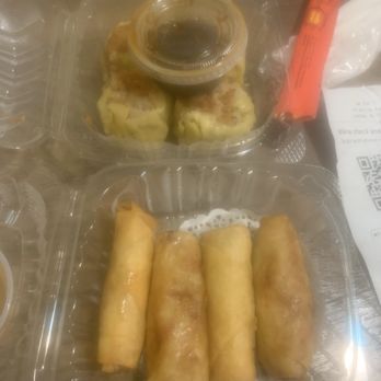 Get Thai Takeaway - Fried Vegetable Spring Rolls (V)  Kanom Jeeb - Thai Near Me - Lynbrook, New York