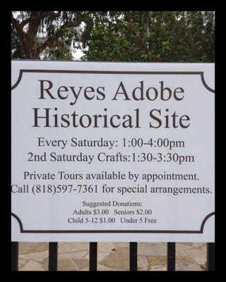 Reyes Adobe Historical Site by null