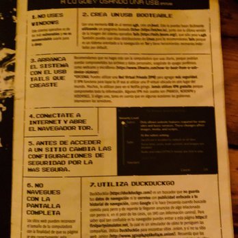 Pizza del Perro Negro - How to browse the deep web n not be a guey. The zine that houses the menu. - Pizza Near Me - México, D.F., DIF