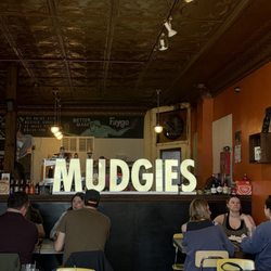 Mudgie's Deli & Wine Shop - The inside has great character!