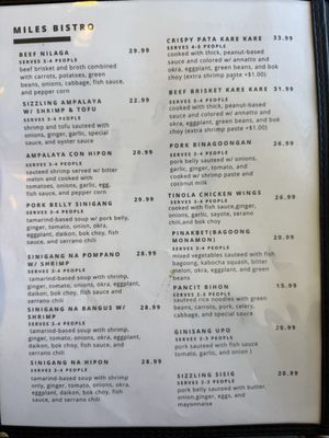 Menu photo 2 Miles Bistro Milpitas, CA Menu photo 2 Miles Bistro Milpitas, CA