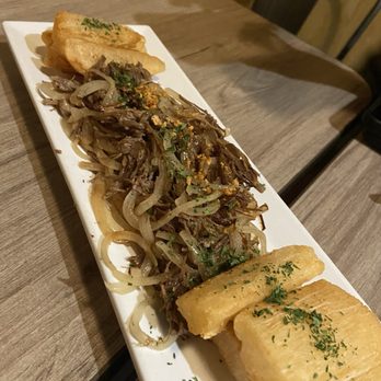 Basil Brazil Cuisine - Aipim Com Carne-Seca - Brazilian Near Me - San Juan Capistrano, California